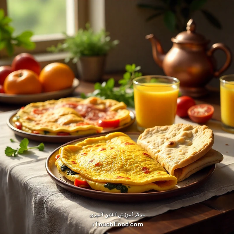 Ofreciendo diversas recetas de tortillas