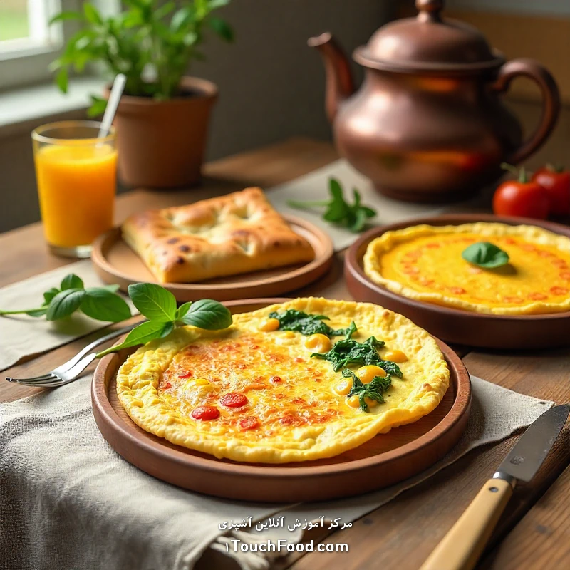 Ofreciendo diversas recetas de tortillas