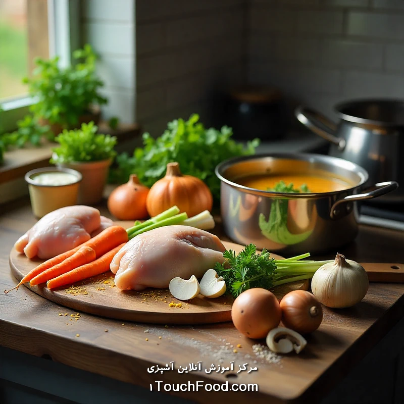 Cómo preparar sopa de pollo: una opción elegante para fiestas