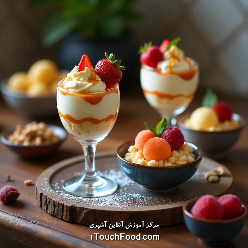 کیک قاشقی بدون ماست | آموزش طرز تهیه فوری نرم در 40 دقیقه ای 3 روشهای خلاقانه سرو کیک قاشقی بدون ماست