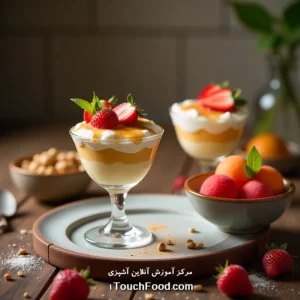 آموزش آنلاین آشپزی وان تاچ فود 42 آموزش ساده کیک قاشقی بدون ماست کاملا کاربردی