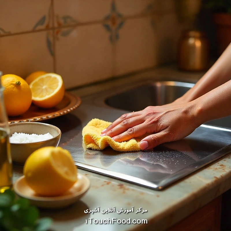 تمیز کردن لوازم استیل | آموزش بهترین روشها برای براقیت و دوام 5 نکات پایانی برای تمیز کردن لوازم استیل