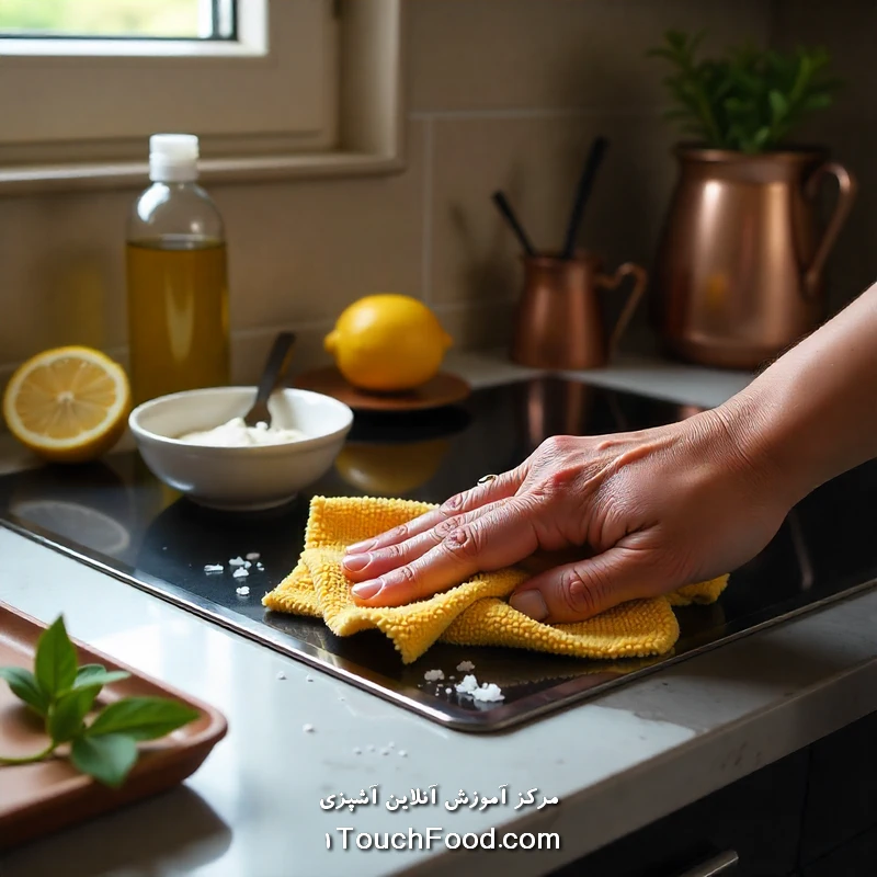 تمیز کردن لوازم استیل | آموزش بهترین روشها برای براقیت و دوام 3 استفاده از روشهای سنتی ایرانی برای تمیز کردن لوازم استیل