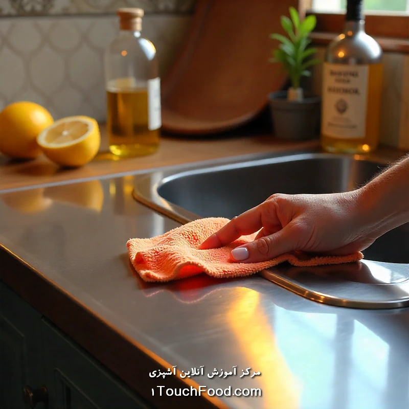 ترفندهای ساده برای تمیز کردن لوازم استیل