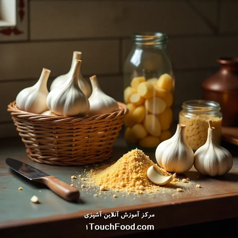 روش‌های نگهداری سیر: راهنمای جامع برای حفظ تازگی و خواص سیر