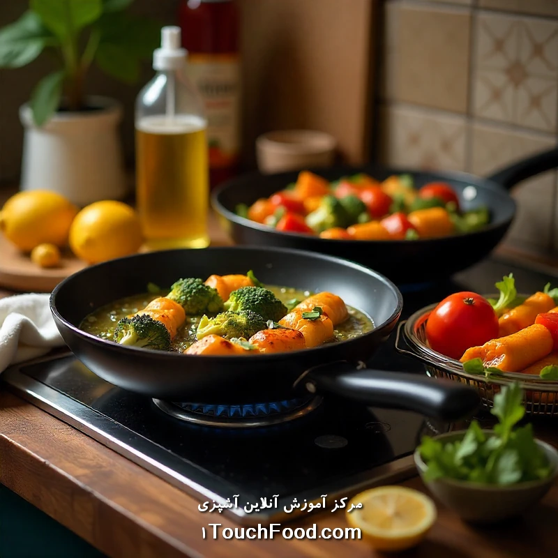 روش‌های کاهش روغن در غذا: راهکارهایی برای آشپزی سالم‌تر در فرهنگ ایرانی