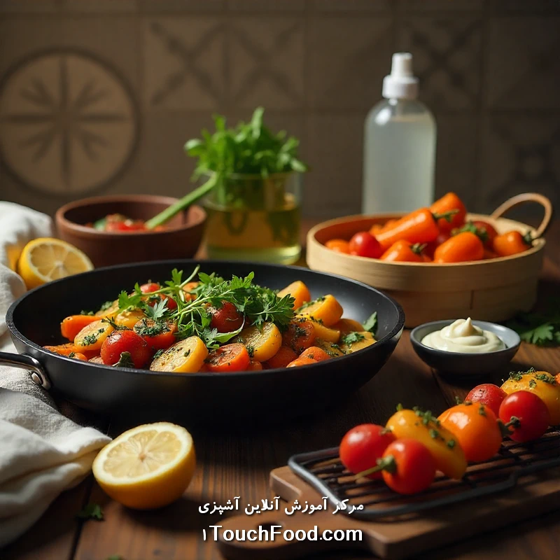 روش‌های کاهش روغن در غذا: راهکارهایی برای آشپزی سالم‌تر در فرهنگ ایرانی