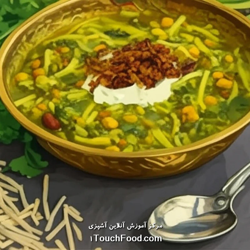 طرز تهیه انواع آش: راهنمای جامع و خوشمزه برای آشپزی ایرانی 2 آش رشته