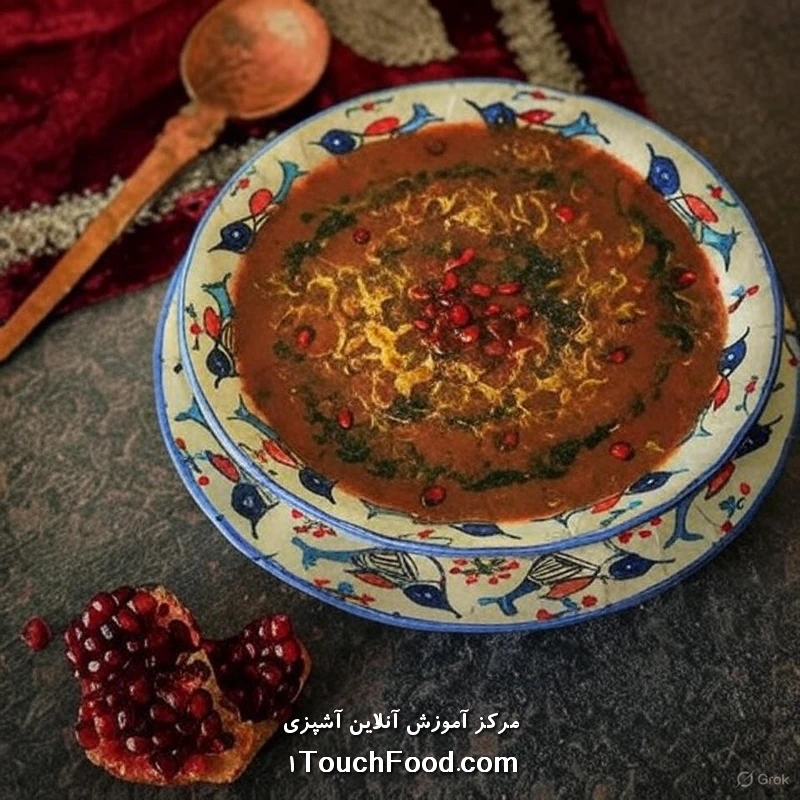 طرز تهیه انواع آش: راهنمای جامع و خوشمزه برای آشپزی ایرانی 3 آش انار