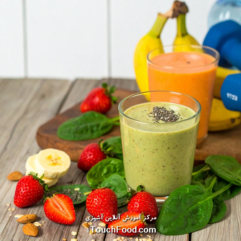 طرز تهیه انواع اسموتی بعد از تمرین | ریکاوری سریع و خوشمزه