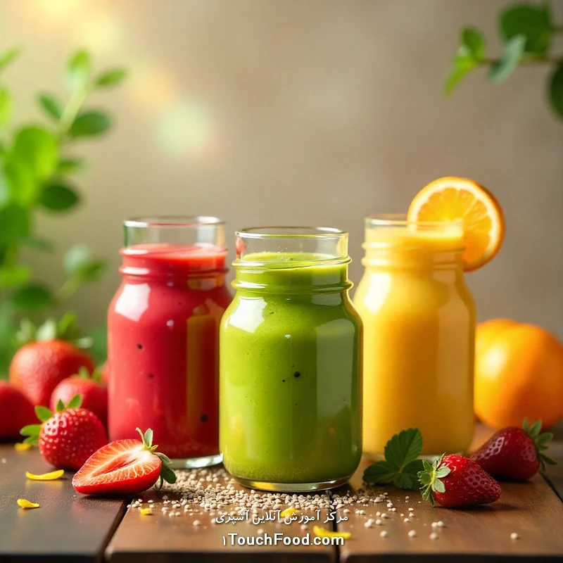 راهنمای کاربردی تهیه اسموتی‌های رژیمی