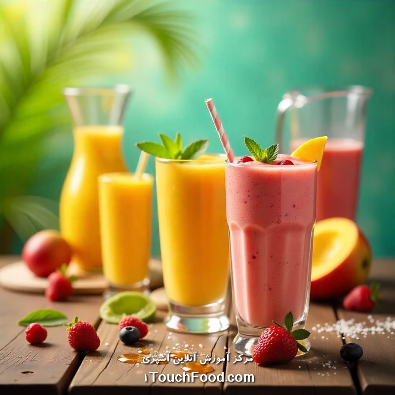 طرز تهیه انواع اسموتی شیرین: 10+ دستور تهیه آسان و حرفه‌ای
