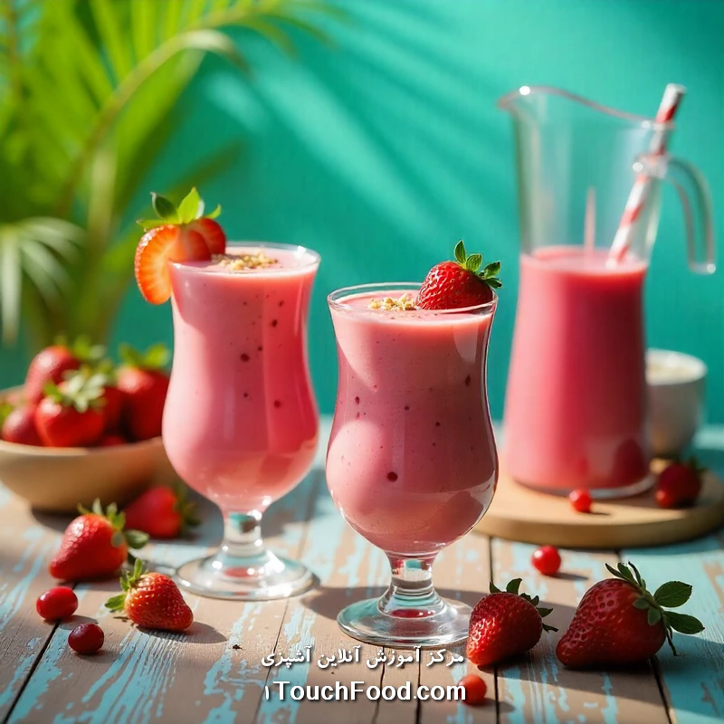 دستور پخت‌های متنوع برای اسموتی شیرین