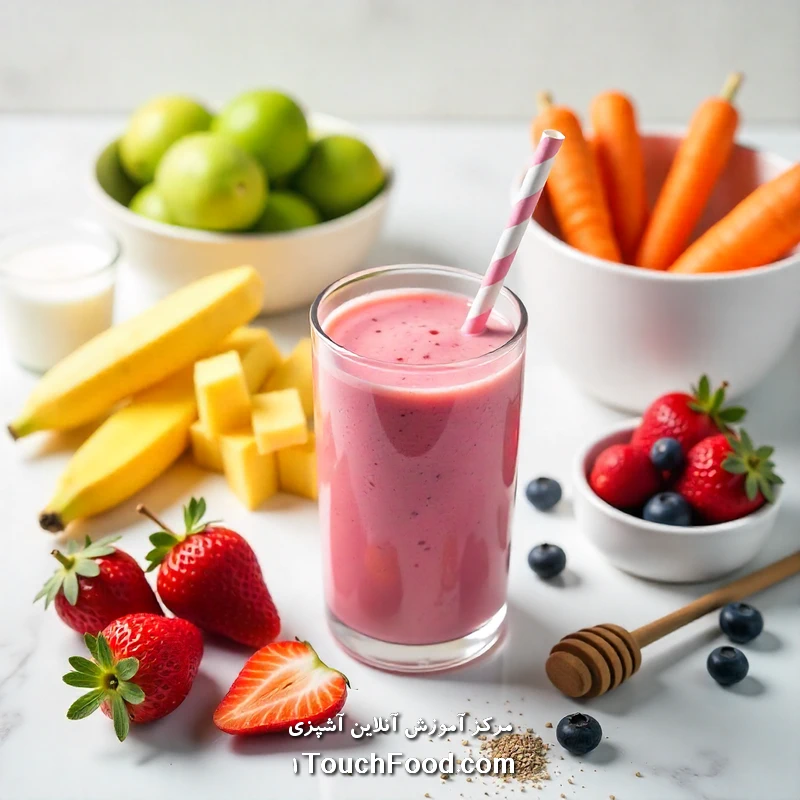 دستور پخت‌های متنوع برای اسموتی شیرین