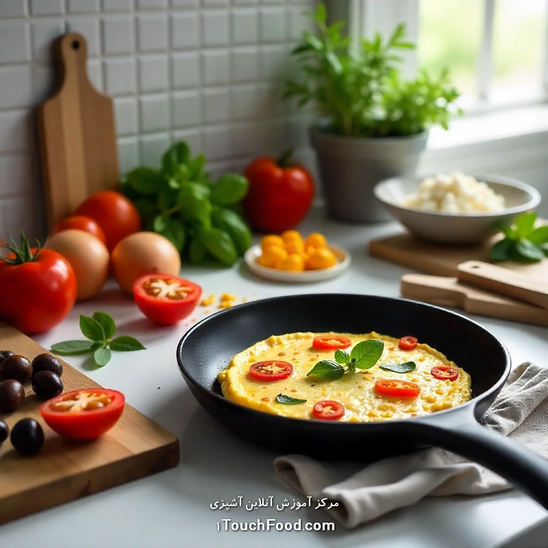 طرز تهیه انواع املت گوجه فرنگی | ساده، رژیمی و خوشمزه 1 اهمیت پخت املت گوجه فرنگی در خانه بدون نیاز به ابزار حرفهای