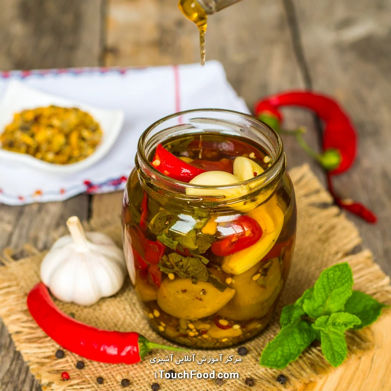 طرز تهیه انواع ترشی های شمالی | 10 مدل ترشی محلی خوشمزه 3 فواید تغذیهای و تنوع در ترشی های شمالی