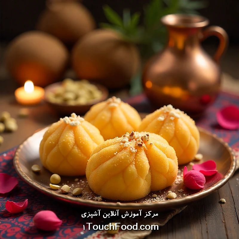 طرز تهیه انواع حلوا با آرد برنج | 10 مدل خوشمزه و سنتی 7 مرحله دوم: طرز تهیه انواع حلوا با آرد برنج