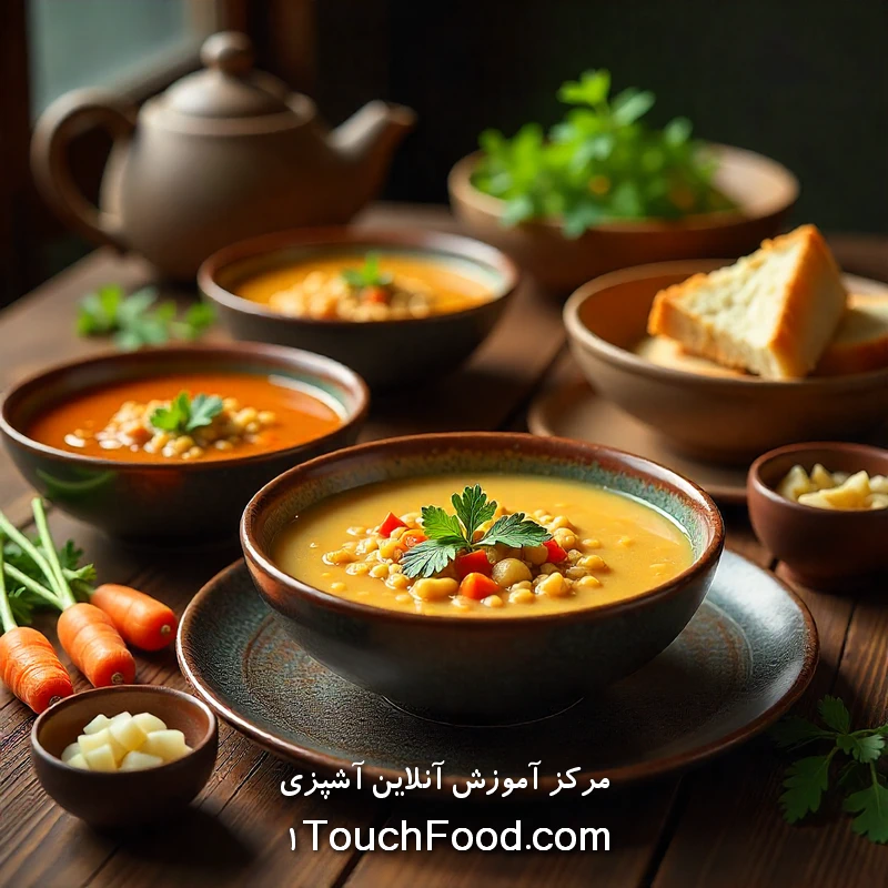 طرز تهیه انواع سوپ خوشمزه و مقوی | بیش از 40 سوپ ساده، رژیمی 2 فواید پخت سوپ در خانه