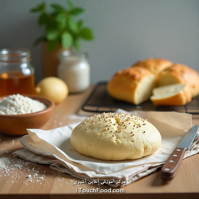 طرز تهیه انواع نان: راهنمای کامل پخت نان در خانه +10 نان خانگی 2 اهمیت پخت نان در خانه بدون ابزار حرفهای
