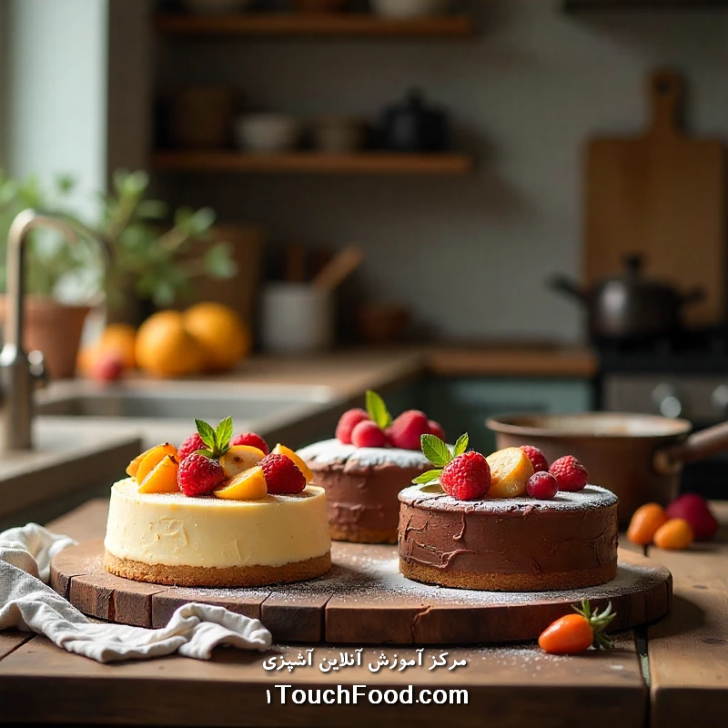 طرز تهیه انواع کیک بدون فر | ساده، فوری، خوشمزه و مجلسی