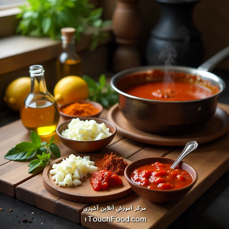طرز تهیه سس اکبر جوجه خوشمزه و مجلسی | دستور اصلی 2 مراحل تهیه سس اکبر جوجه