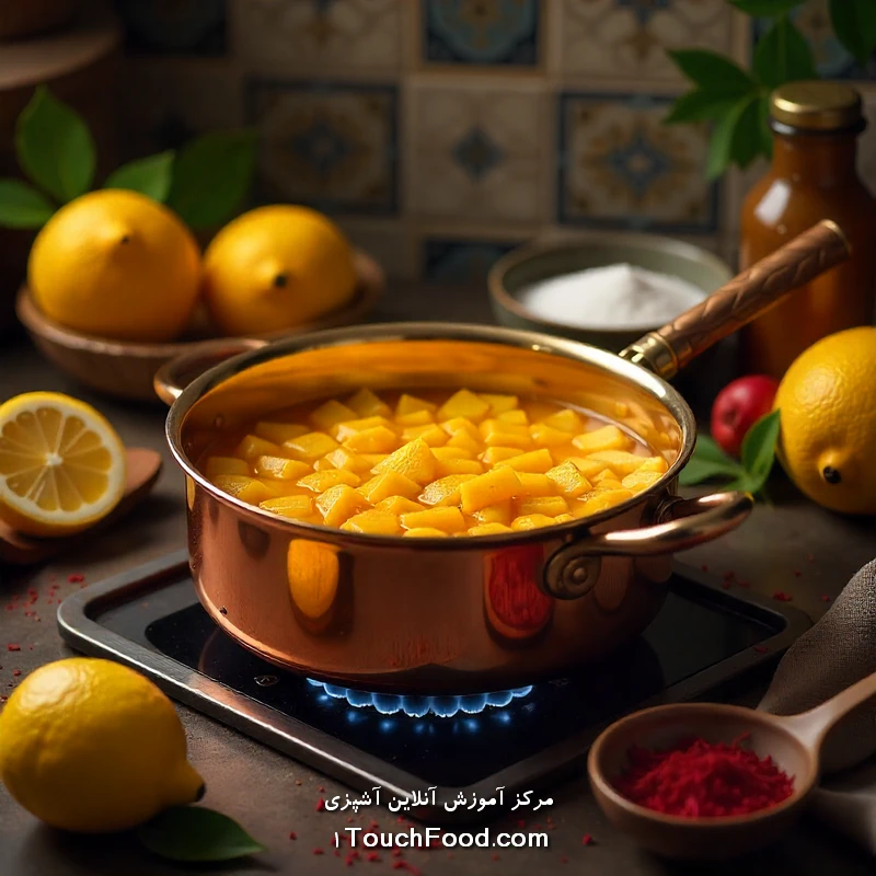 طرز تهیه مربای بالنگ خانگی در 2 ساعت | خوشرنگ و حرفهای 2 مراحل تهیه مربای بالنگ