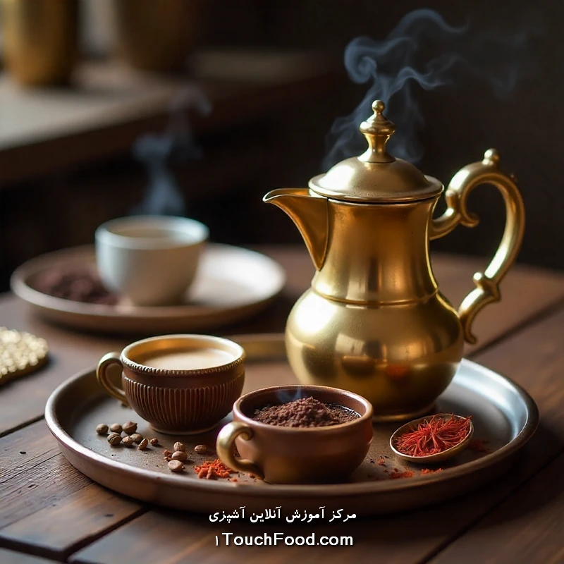 قهوه جوش عربی: ابزاری سنتی برای تهیه قهوه‌ای خوش‌طعم