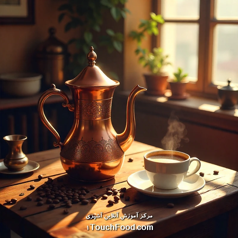 قهوه جوش مسی اصل | مزایا، کاربرد و نکات مهم استفاده 1 قهوه جوش مسی چیست؟