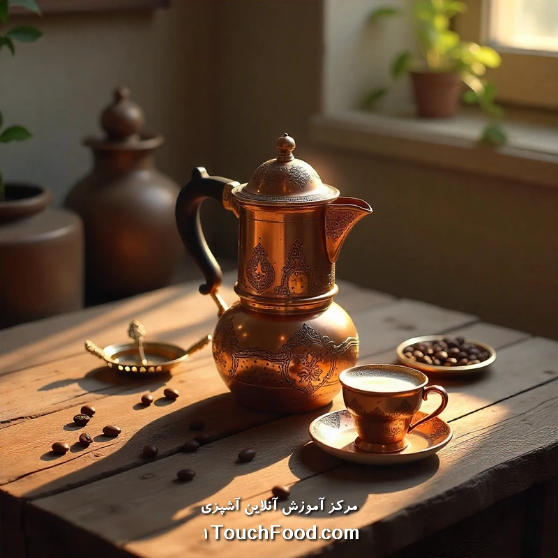 قهوه جوش مسی: اصالت در تهیه قهوه ترک