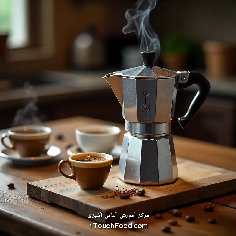 قهوه جوش موکاپات: ابزار کلاسیک برای تهیه قهوه‌ای خوش‌عطر