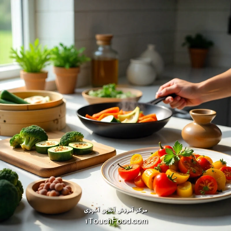 پختن سبزیجات | بهترین روشها برای حفظ طعم و ارزش غذایی 3 انواع روشهای پختن سبزیجات