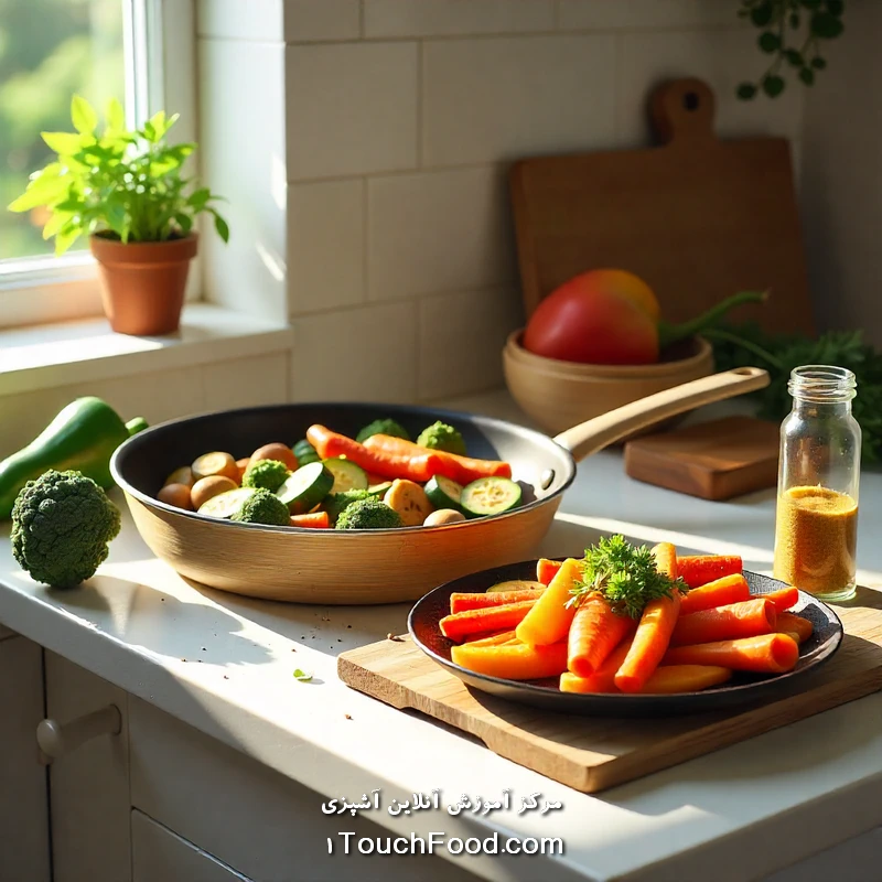 پختن سبزیجات | بهترین روشها برای حفظ طعم و ارزش غذایی 1 اهمیت پختن سبزیجات