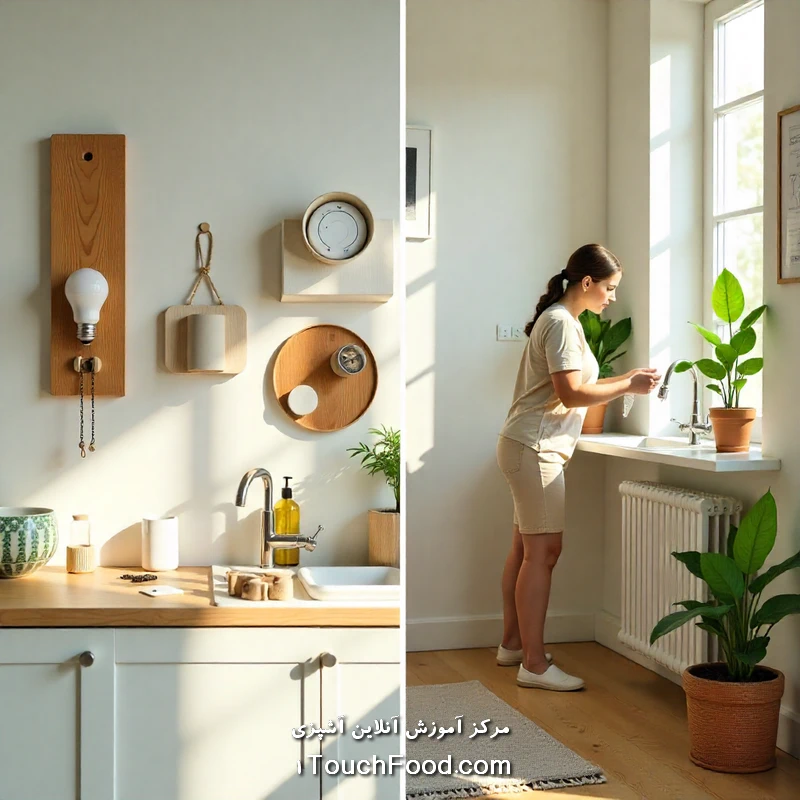 استفاده از سیستم‌های گرمایشی و سرمایشی کم‌مصرف