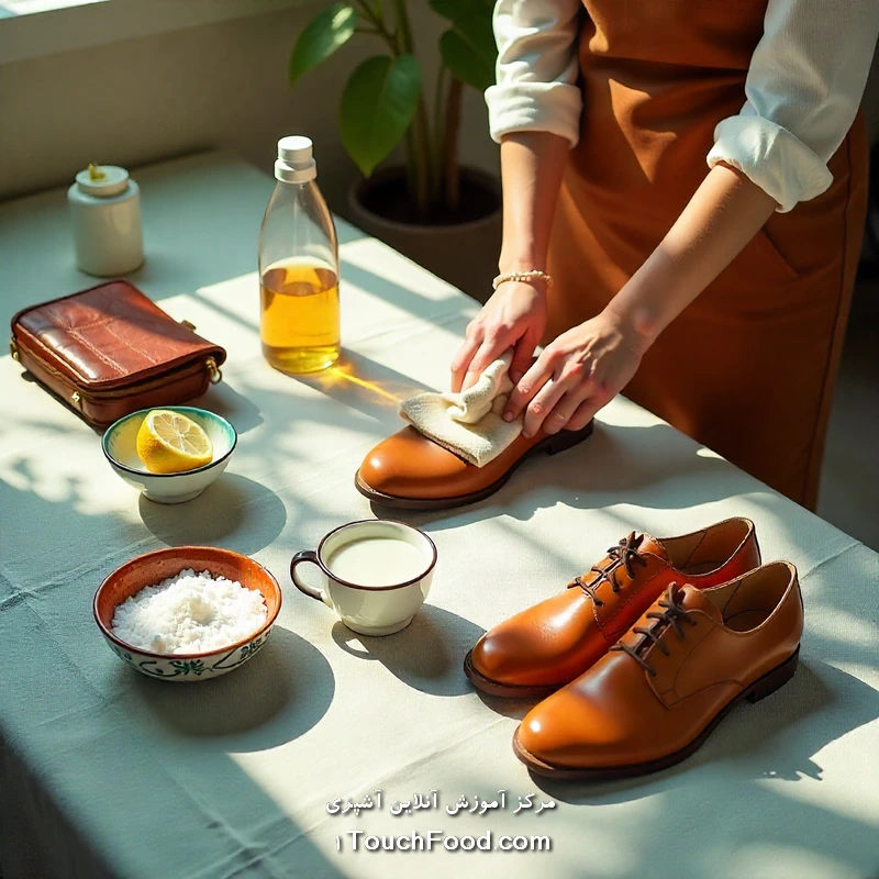 استفاده از الکل برای ضدعفونی کردن چرم