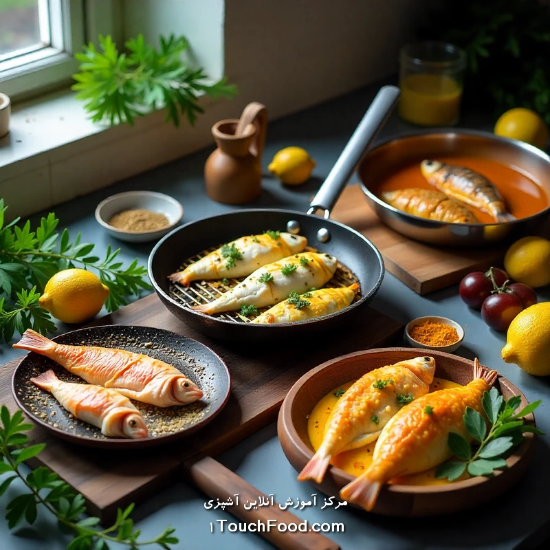 بهترین روش‌های پخت ماهی: راهنمای جامع برای آشپزی ایرانی