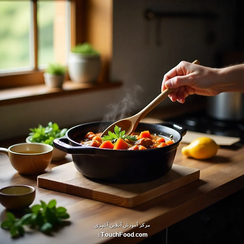 جلوگیری از سوختن غذا | بهترین روشها و ترفندهای آشپزی 3 روشهای جلوگیری از سوختن غذا: راهنمایی کامل برای آشپزی بدون خطا
