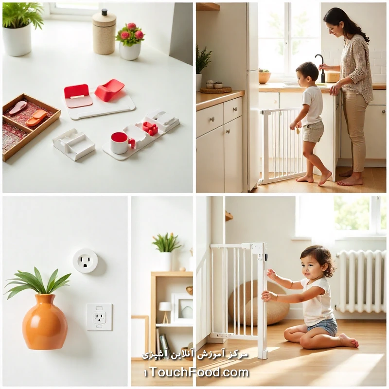  استفاده از محافظ لبه‌های تیز