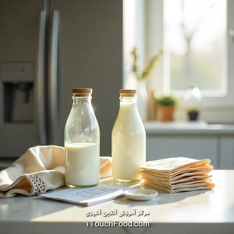 روش‌های نگهداری طولانی‌مدت شیر: راهنمایی برای حفظ طراوت و کیفیت شیر در خانه