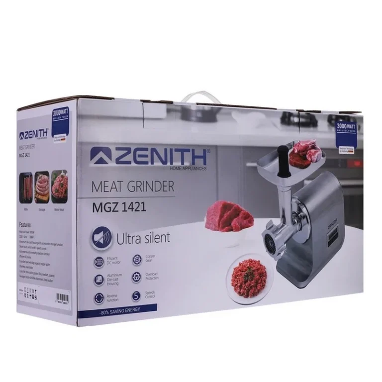 بررسی کامل چرخ گوشت زنیت مدل MGZ-1421: انتخابی مناسب برای آشپزی ایرانی