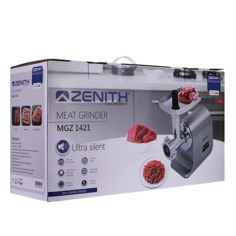 بررسی کامل چرخ گوشت زنیت مدل MGZ-1421: انتخابی مناسب برای آشپزی ایرانی