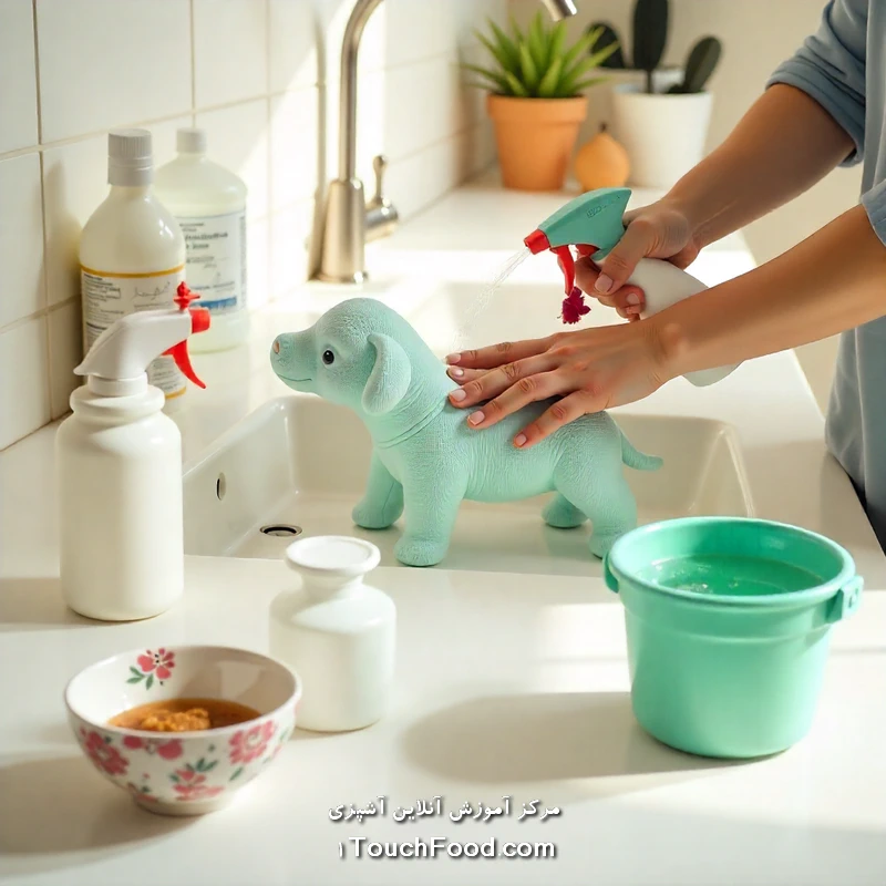 تمیز کردن لوازم پلاستیکی خاص