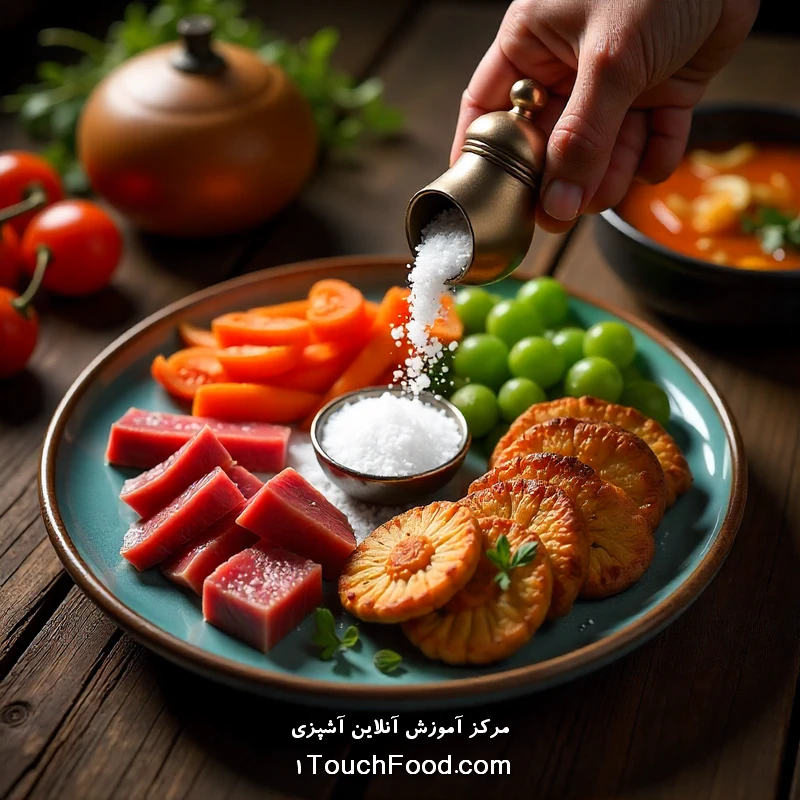 نکات افزودن نمک در پخت