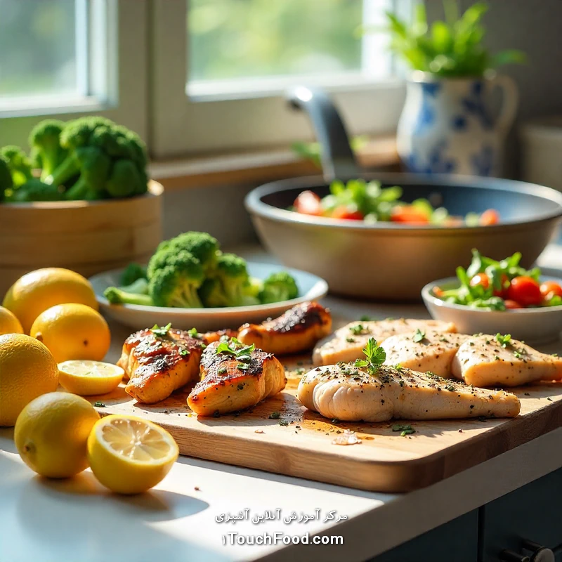 نکات کلیدی برای پخت غذاهای بدون چربی