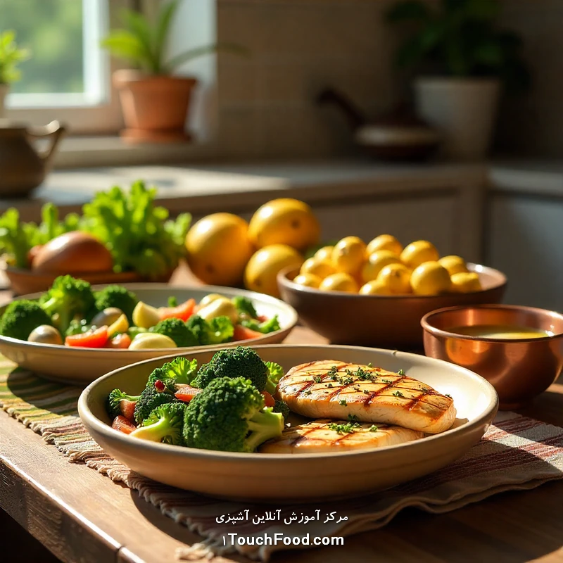 روش‌های پخت غذاهای بدون چربی