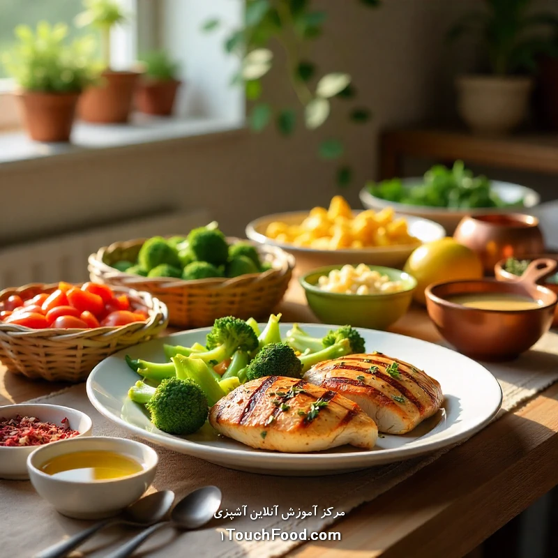 روش‌های پخت غذاهای بدون چربی