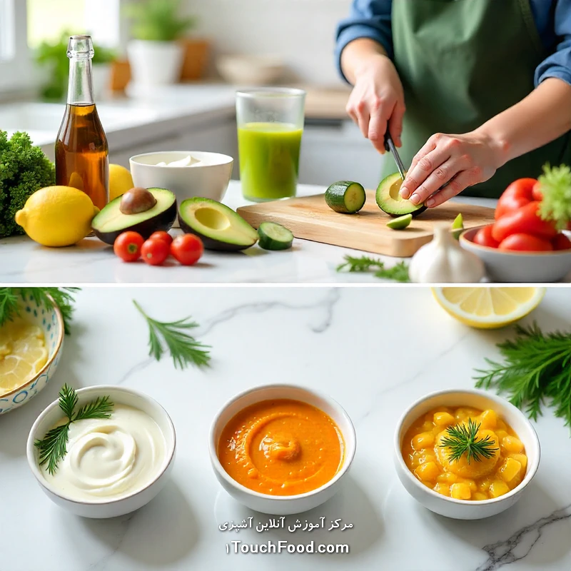 طرز تهیه سس‌های رژیمی: سلامت و طعم در کنار هم