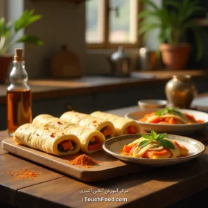 آموزش آنلاین آشپزی وان تاچ فود 66 بررسی غذای رژیمی با خمیر یوفکا، کاملا کاربردی
