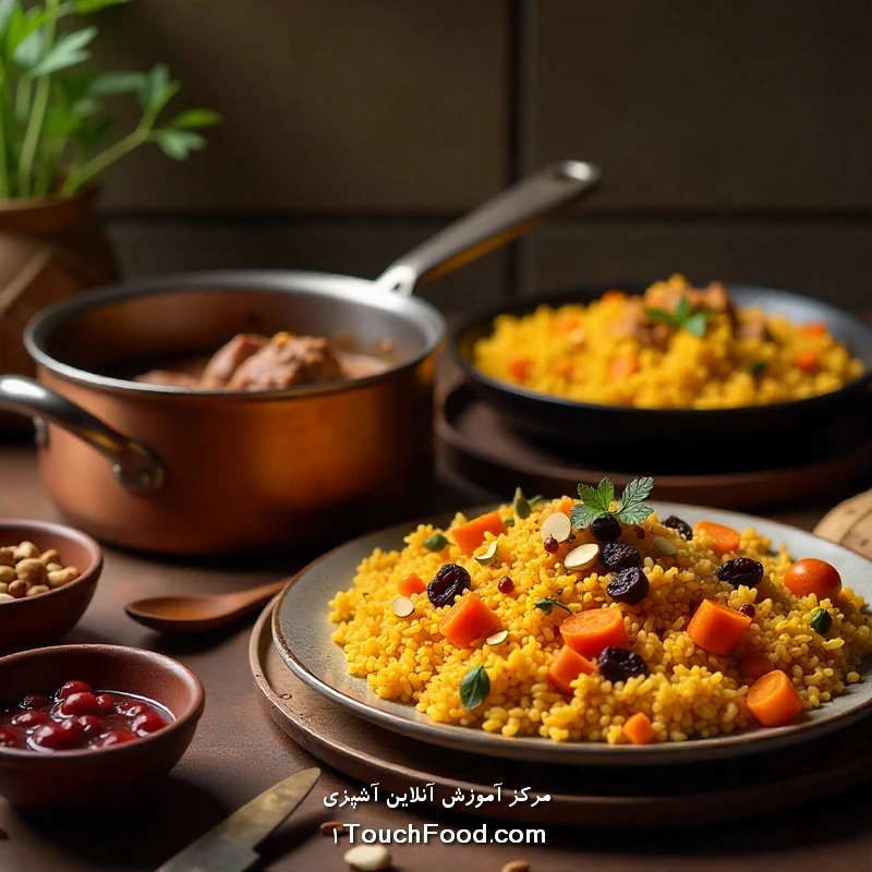 طرز تهیه قابلی پلو اصیل و مجلسی | آموزش کامل 6 تا 8 نفره 1 انتخاب مواد اولیه با کیفیت