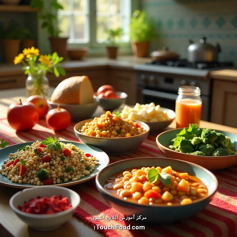 مواد غذایی محلی و فصلی | راهنمای کامل تغذیه سالم و تازه 3 روشهای استفاده از مواد غذایی محلی و فصلی در آشپزی