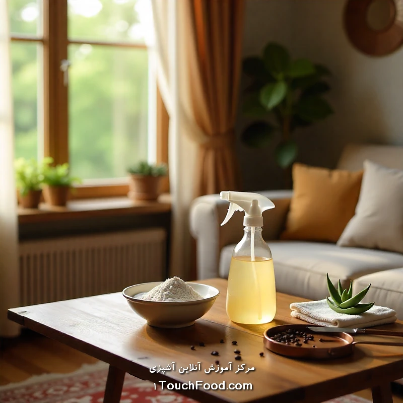 تمیز کردن سطوح برای از بین بردن بوی سیگار